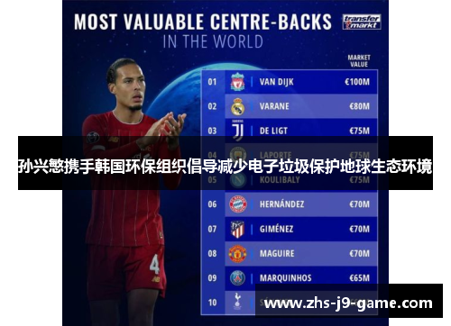 孙兴慜携手韩国环保组织倡导减少电子垃圾保护地球生态环境 孙兴慜携手韩国环保组织倡导减少电子垃圾保护地球生态环境