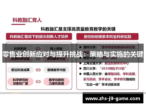 零售业创新应对与提升挑战:策略与实施的关键 零售业创新应对与提升挑战:策略与实施的关键